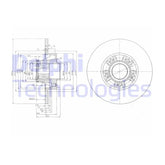 Trafic Arka Fren Diski